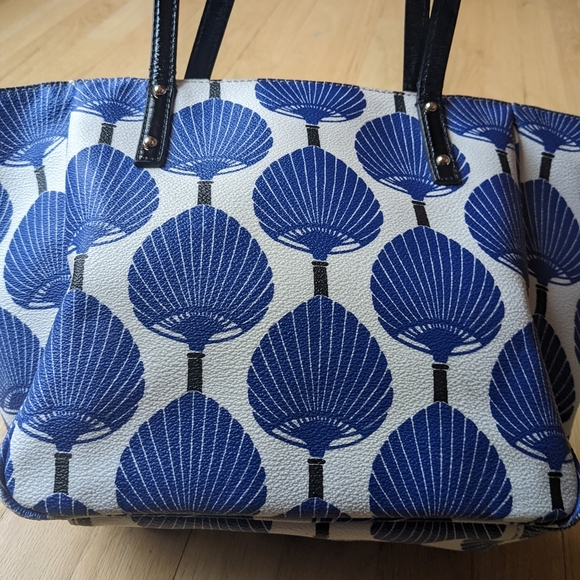 Kate Spade Blue and White Tote Bag - Picture 4 of 7